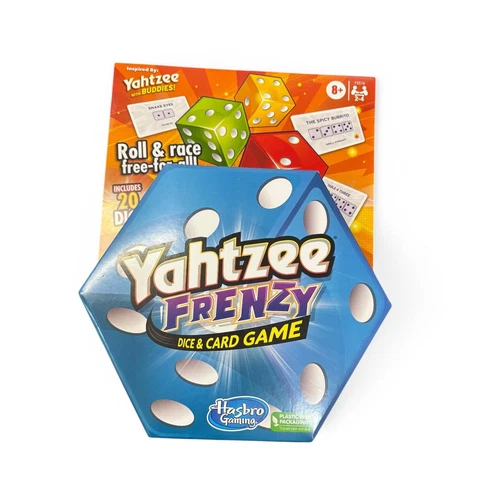 Yahtzee Frenzy Dice And Card Game Hasbro Gaming **NEW SEALED FREE SHIPPING**
