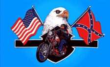 DRAPEAU DRAPEAUX BIKER HARLEY