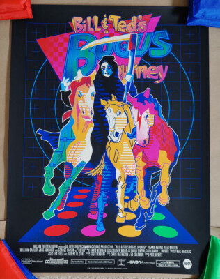 Bill & Ted Bogus Journey - Mondo Poster LE 147/175