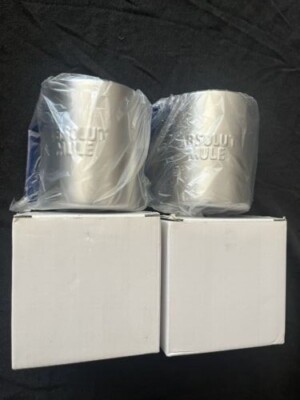 2 - Absolut Vodka Mule Mugs Stainless Steel Mug