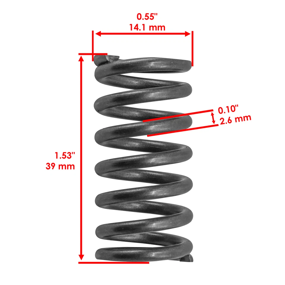 Kit de junta de muelles de placas de acero de fricción para Kawasaki KX125 1997-2002 Foto 4 de 4