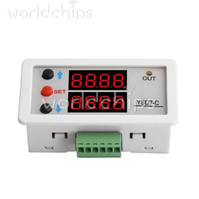 DC0-10V 0-20mA Voltage Current Signal LCD Digital Meter Analog Input Embedded