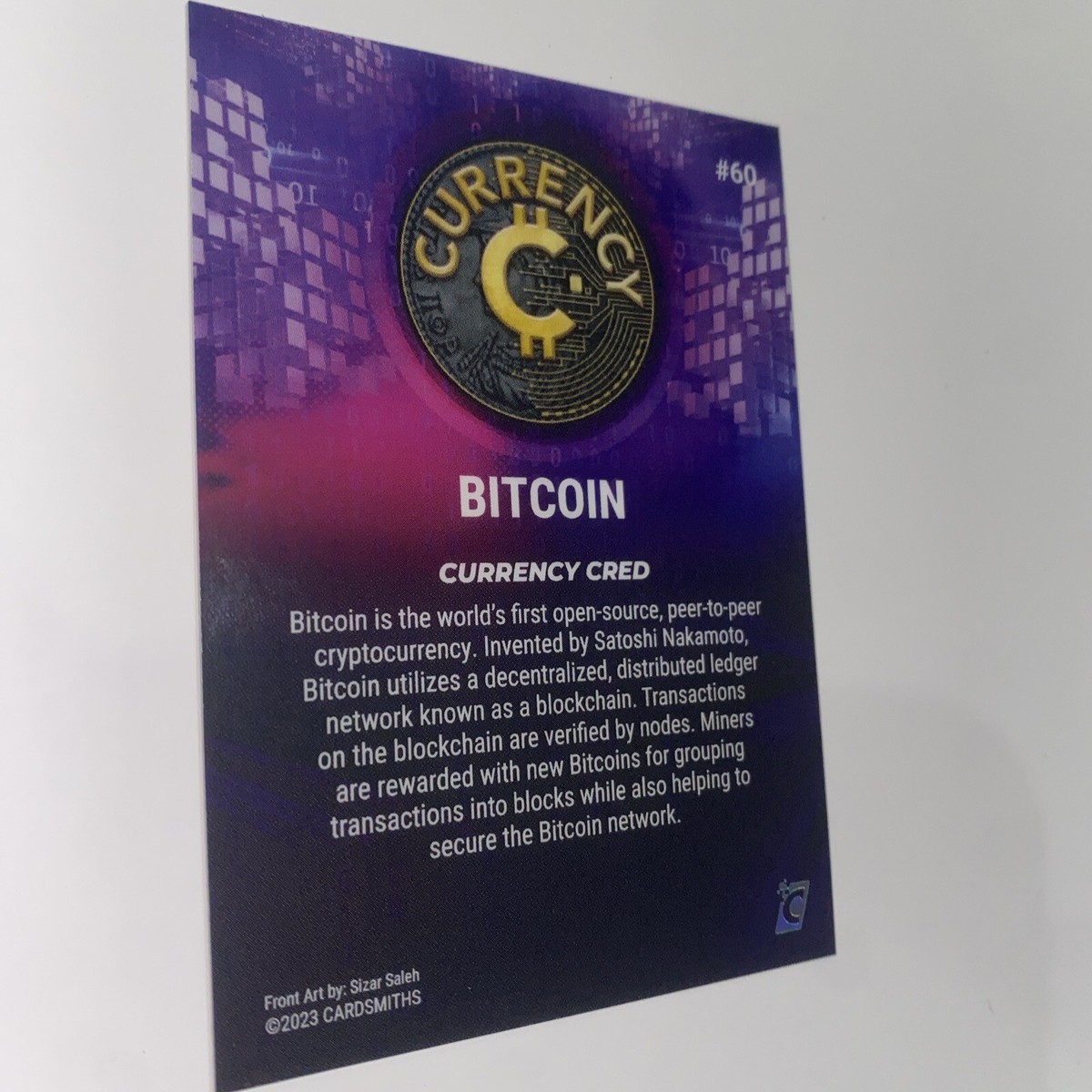 2023 Cardsmiths Currency Series 2 #60 BITCOIN Holo Foil Rare | eBay