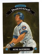 1993 Donruss Diamond Kings #DK2 Ryne Sandberg Chicago Cubs