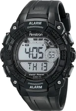 Sport Men's 408209BLK Digital Watch, Chronograph, Alarm, 330ft Water-Resistant