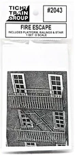 O Scale Tichy Train Group 2043 Classic Fire Escape Kit 