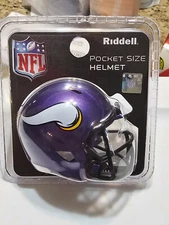 MINNESOTA VIKINGS NFL FOOTBALL NEW CLAMSHELL POCKET PRO HELMETS RIDDELL
