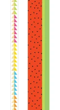2 Rolls Watermelon Summer Fun  Washi Tape Decorative Planner Supply Crafts