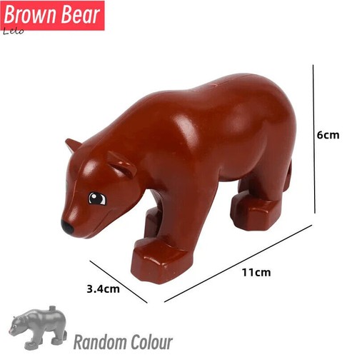 Für Lego Duplo Wildtiere Afrikas Europa Haustiere Scheunenfigur - Bild 31 von 97