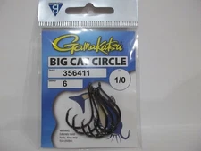 Gamakatsu Big Cat Circle fishing hooks Choose your size 1/0 on up!  NIP