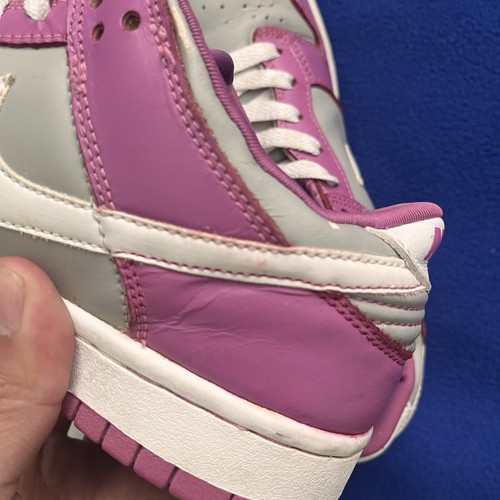Nike Dunk Low Women’s 6.5 Viola Fushia Pink White Y2K Vintage - Picture 6 of 11