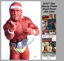 Hulk Hogan Signed WWE AMERICAN MADE Hulkamaniacs 8x10 Photo EXACT Proof JSA Hulk Hogan Signed WWE AMERICAN MADE Hulkamaniacs 8x10 Photo EXACT Proof JSA