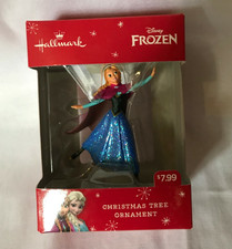 HALLMARK 3.5" Disney Princess Frozen ANNA Ornament dated 2015 NRFB