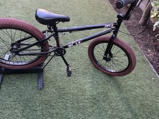 BMX Bike 20-inch Black and Red Good Condition Saving for Parts