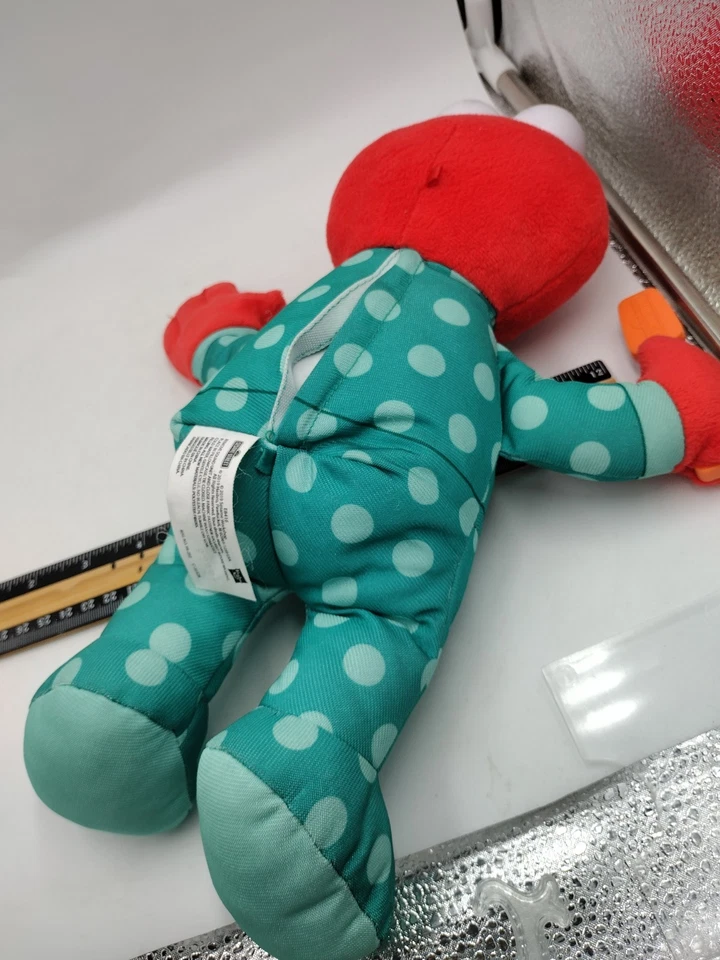 Sesame Street Talking Elmo 12" Plush Brush Your Teeth Hasbro Tested & Works - Image 3 of 3