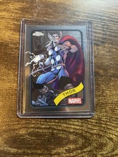2025 Topps Chrome Marvel Thor #119 Base Card
