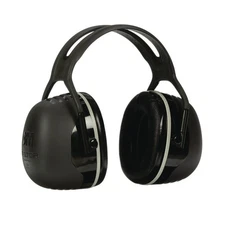 3M X5A PELTOR X Series 31 dB NRR Earmuffs - Black New