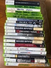 Lot Of 20 Xbox 360 GameTitles Including Halo 4 Mortal Kombat Komplete Edition Ma