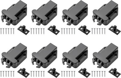 Magnetischer Druckriegel 8 Stk Safe-Touch Verriegelung Push-to-Open Türriegel