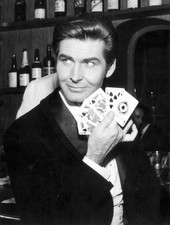 English actor & magician Channing Pollock film 'Rocambole' dire- 1962 Old Photo