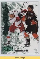 2022-23 Skybox Metal Universe Jarring Mason McTavish #JR-24 READ o1h