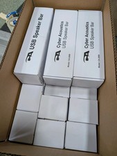 Cyber Acoustics USB Speaker Bar CA-2890 - LOT of 23 units - Open Box