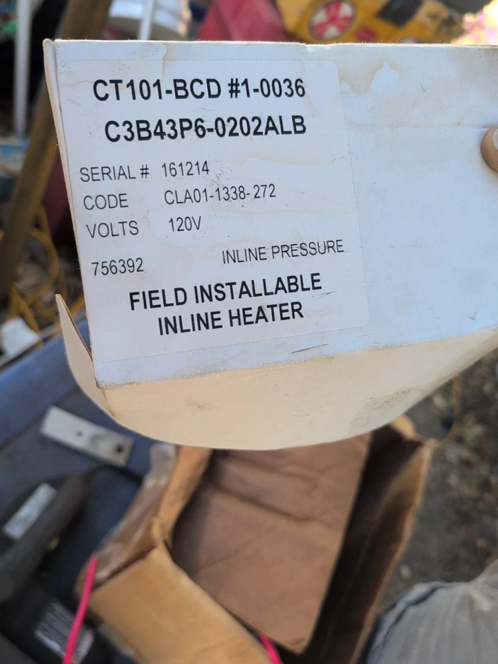 Hydro Quip Heat Master Rapidheat Inline Heater For Whirlpool Tubs Model CT 100 - Image 4 of 4