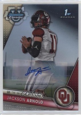 2023 Bowman U Chrome Prospect Jackson Arnold #102 Auto 0j3l