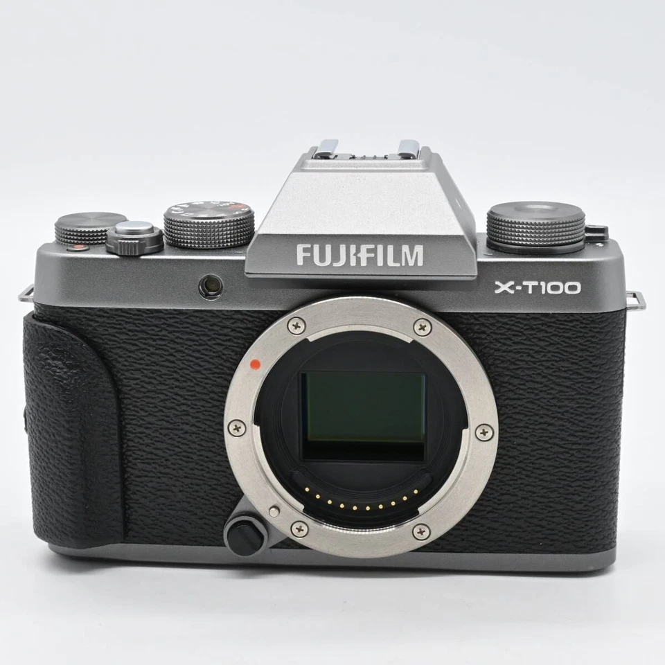 FUJIFILM X-T100 Body Dark Silver Working - Image 2 of 4