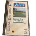 Retro Game Pebble Beach Golf Links (Sega Saturn, 1995) Cib More In Store Disc NM