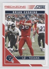 2011 Score Red Zone Brian Cushing #115 0b6