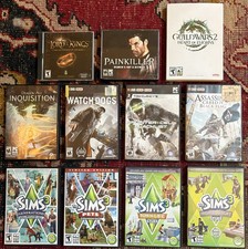 COLECCIÓN DE JUEGOS PARA PC (Los Sims 3, Dragon Age, Splinter Cell, Black Flag, etc.)