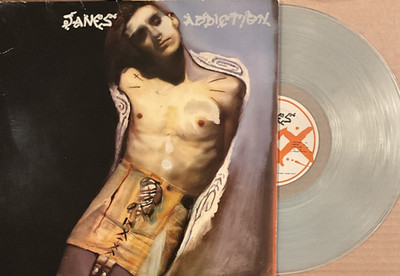 Jane's Addiction - S/T LP 1987 Triple X Records   XXX1004 [LTD CLEAR] VG/EX
