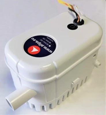 Water pump with float switch  12V  48L/min