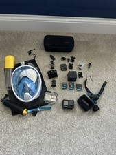 GoPro Hero 9 Black - 3 Batteries  accessories including Snorkel