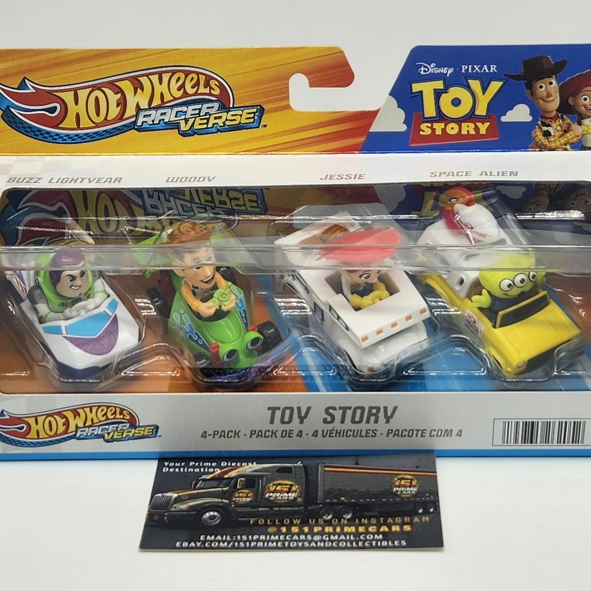 Preços baixos em Hot Wheels Racing Toy Story brinquedo e de metal