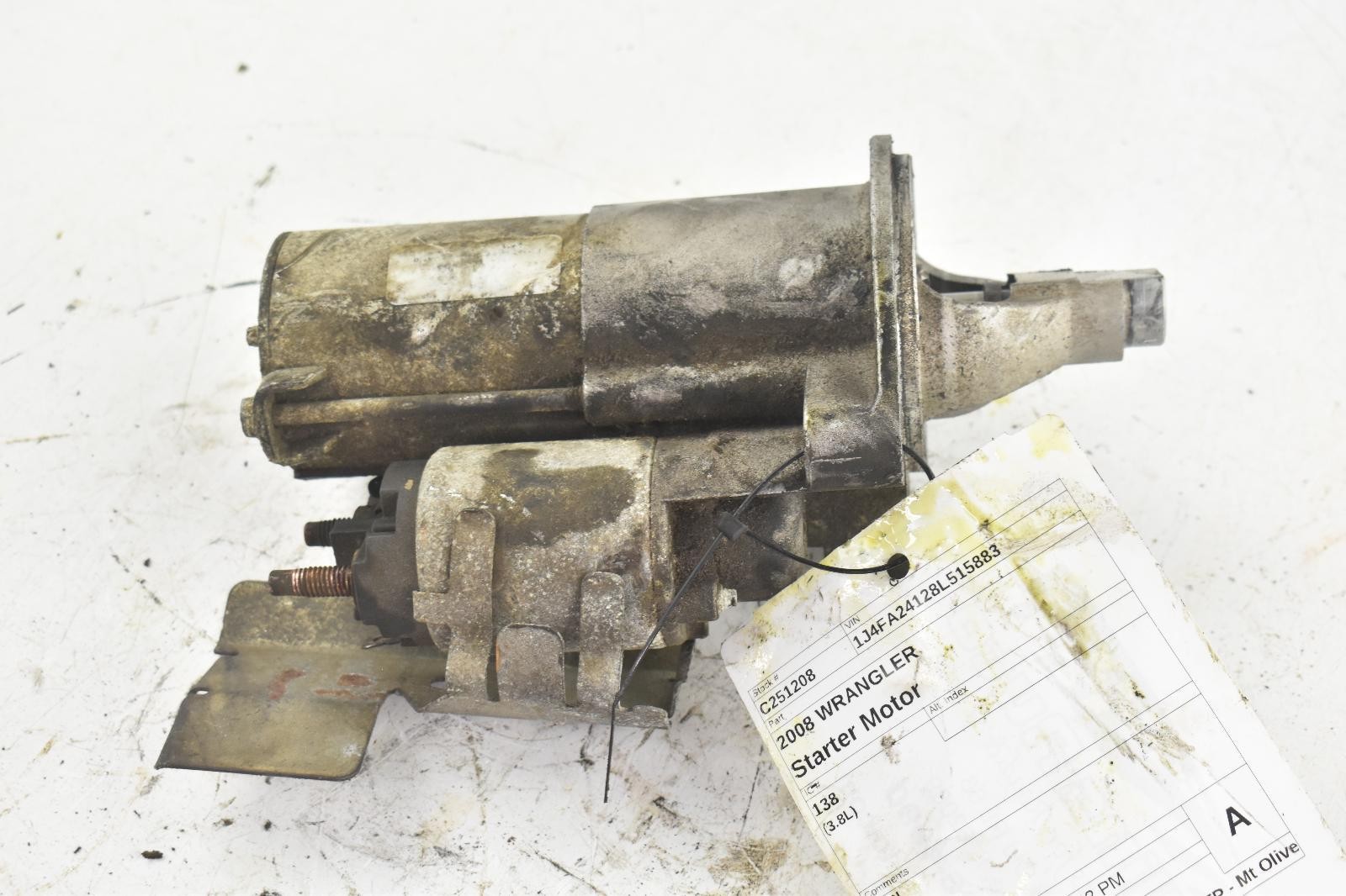 2007-08 JEEP WRANGLER Starter Motor (3.8L) thumbnail 4