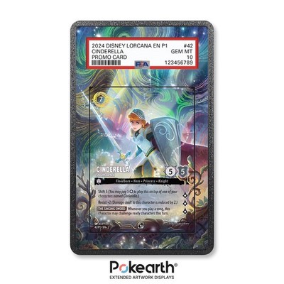 Cinderella - Stouthearted 42/P1 - Extended Artwork Case für Graded Cards