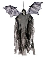 Vampir Fetzenreaper Mit FledermausflüGel Als HäNgefigur 60 Cm