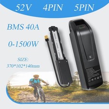 Hailong 52V Lithium Ebike Battery 52V 20Ah 4PIN/5PIN Electric Bike Battery 1500W