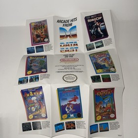 sigillo ovale Batman Il Videogioco completo di scatola nintendo nes factory poster come nuovo