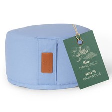 Yogakissen Yoga Sitzkissen Rund 15x30 Meditationskissen Bio Dinkelspelz Füllung