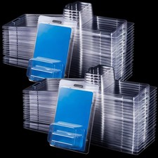 48 Pcs Plastic Protector Packs Compatible with Hot Wheels Model Car Clamshell...