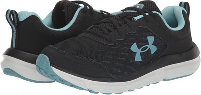 Women's UA Wmns Charged Assert 10 - SIZE 7.5 - Black/Still Water/ Halo Gray