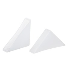 PP Corner Protector Triangle 47x12mm for Ceramic, Glass,Metal Sheets White 20pcs