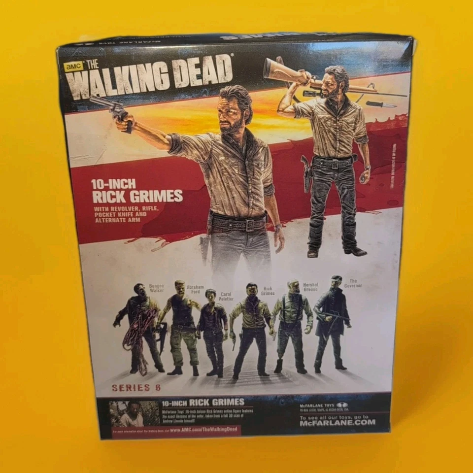 Figura de acción de lujo AMC The Walking Dead, RICK GRIMES serie 6 — 10", McFarlane Foto 4 de 4