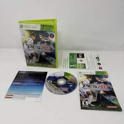 Pro Evolution Soccer PES 2013 Xbox 360 CIB Complete Manual Inserts Konami Futbol