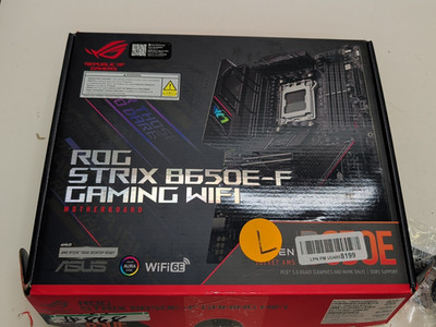 ASUS ROG STRIX B650E-F Gaming WiFi ATX AMD AM5 DDR5 UNTESTED/PARTS REPAIRS