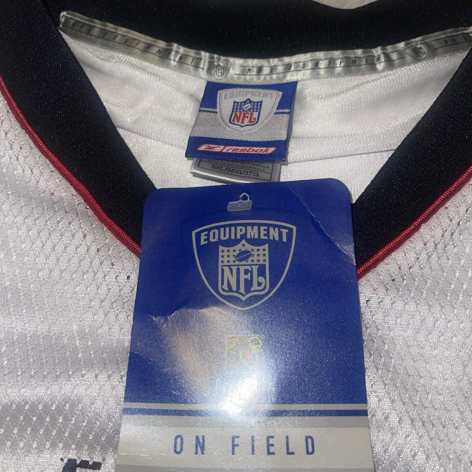 Camiseta deportiva Michael Vick Falcons 100 % auténtica Reebok S.P. Adulto 3XL Nuevo con etiqueta Foto 4 de 4