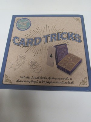Hinkler Card Tricks With 2 Decks Of Cards Illustrated Instructions Boxed Set 